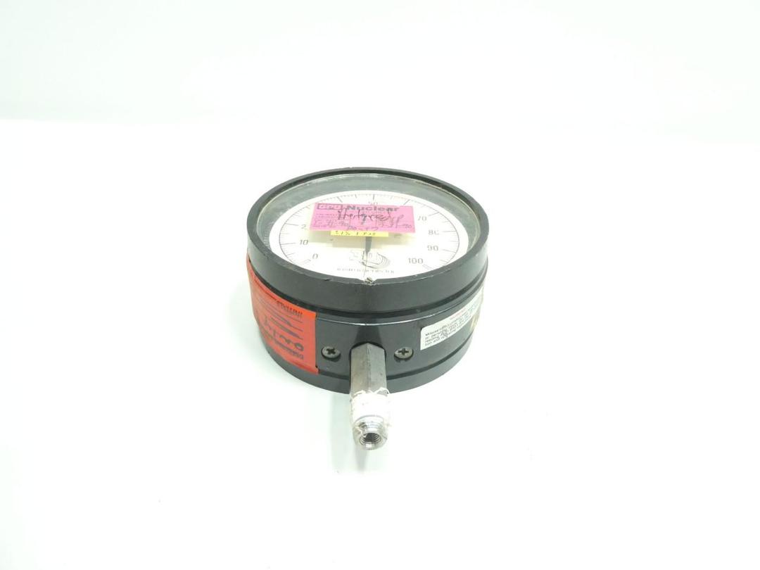 3D INSTRUMENTS 25504-23B71 PRESSURE GAUGE 1/4IN NPT 0-100PSI