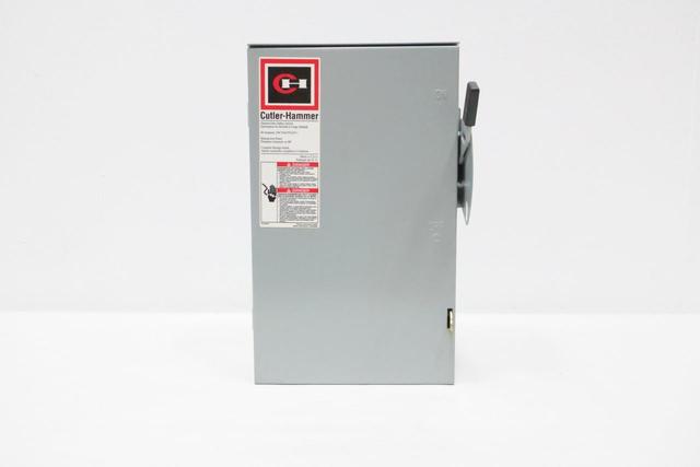 CUTLER HAMMER CDG222NRB FUSIBLE DISCONNECT SWITCH 60A AMP 120/240V-AC