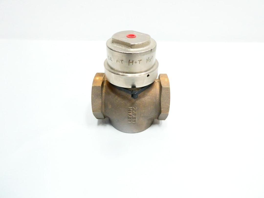 LEXAIR B-61 BRONZE PILOT OPERATED POPPET VALVE 2IN