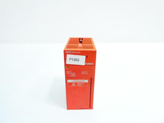 MITSUBISHI A1S61PN AC TO DC POWER SUPPLY 100-240V-AC 5A AMP 5V-DC