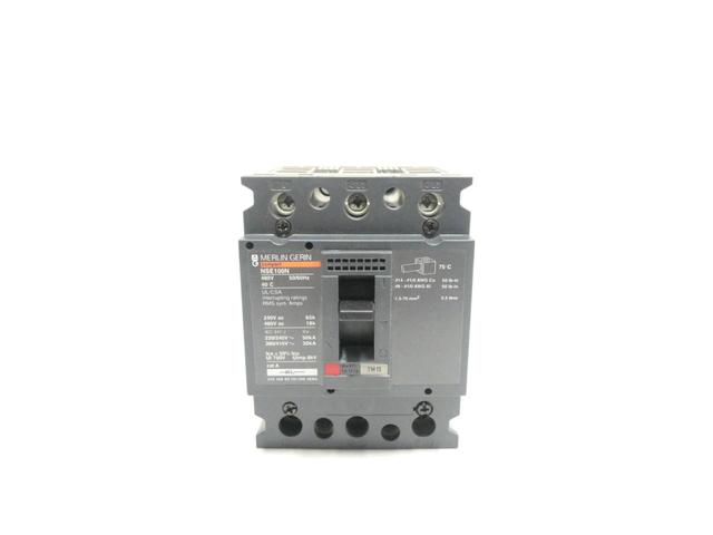 MERLIN GERIN NSE100N CIRCUIT BREAKER 3P 480V-AC