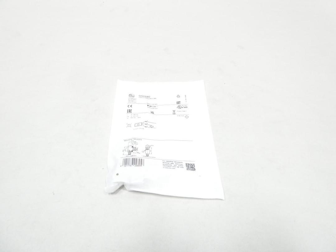 IFM EFECTOR OGH580 OGH-FPKG/US/CUBE PHOTOELECTRIC SENSOR 10-30V-DC