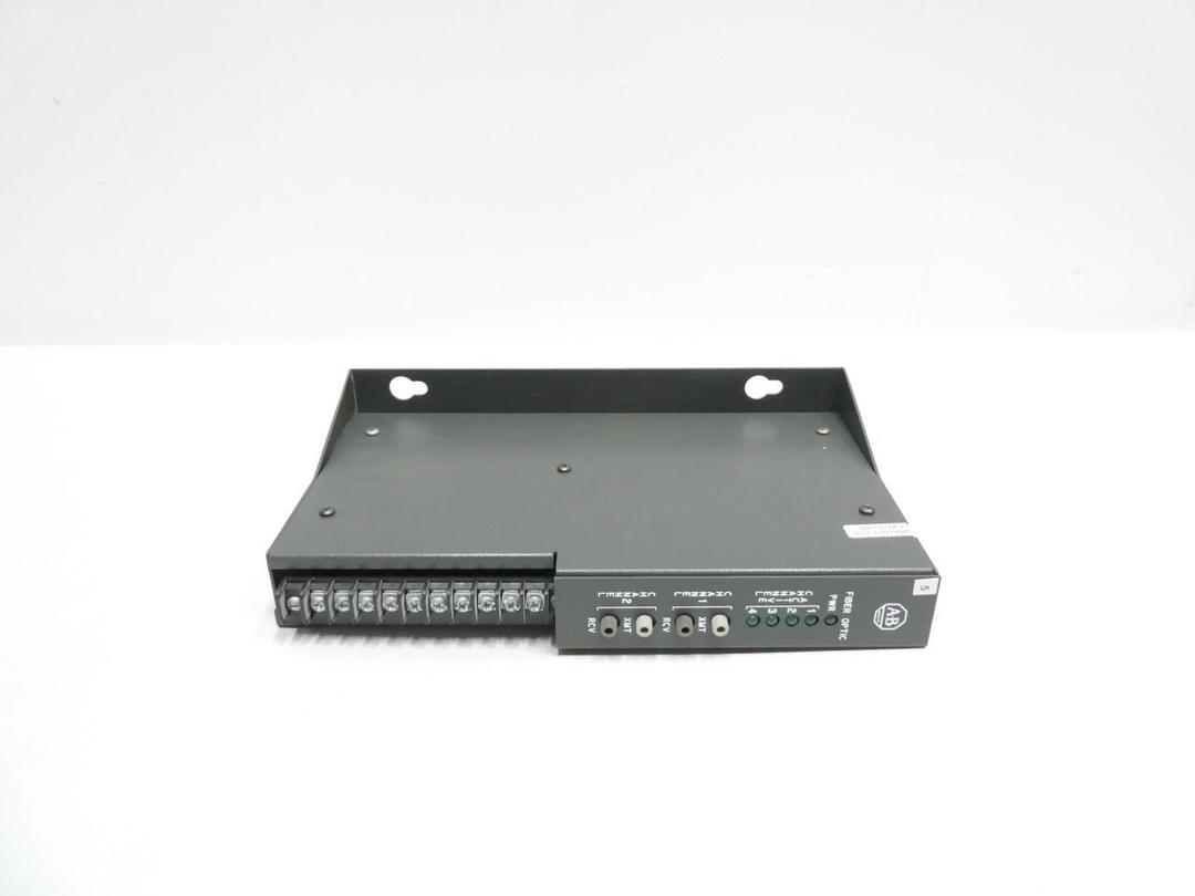 ALLEN BRADLEY 1771-AF1 PLC5 STAND ALONE FIBER OPTIC CONVERTER SER B