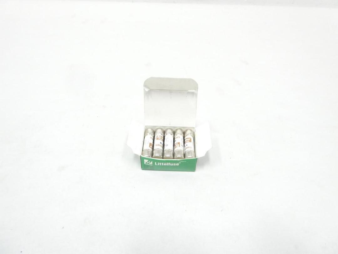 BOX OF 10 LITTELFUSE KLK 4 MIDGET FUSE 4A AMP 600V-AC