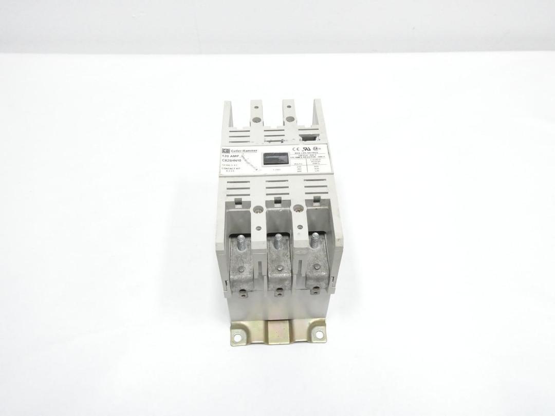 CUTLER HAMMER C825HN10 AC CONTACTOR 120V-AC 120A AMP