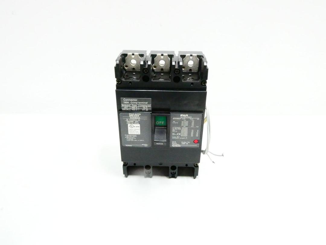 FUJI ELECTRIC SA203BAUL 150 MOLDED CASE CIRCUIT BREAKER 3P 150A AMP 240V-AC