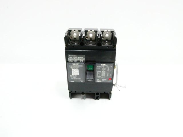 FUJI ELECTRIC SA203BAUL 150 MOLDED CASE CIRCUIT BREAKER 3P 150A AMP 240V-AC