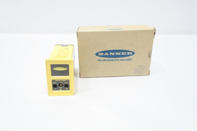 BANNER CD3RA MAXI-AMP PHOTO EYE RELAY 110/220V-AC