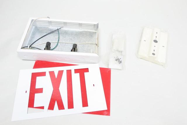 EMERGI-LITE WX14R EXIT LIGHT 30W 120V-AC