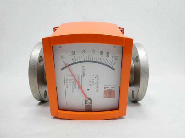 KOBOLD KDM-VA501A199A0 VARIABLE AREA FLOW METER 0-130GPM 2IN