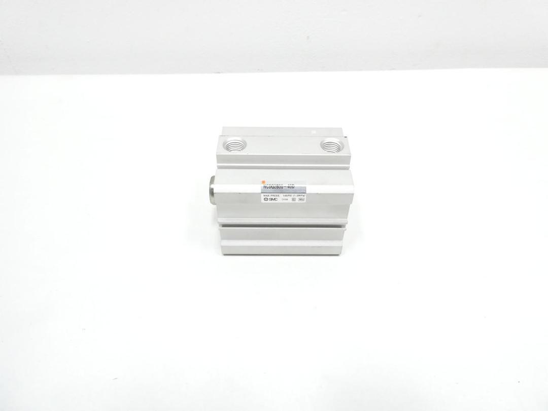 SMC NCDQ2B50-40D DOUBLE ACTING PNEUMATIC CYLINDER 50MM 40MM 1/4IN 145PSI
