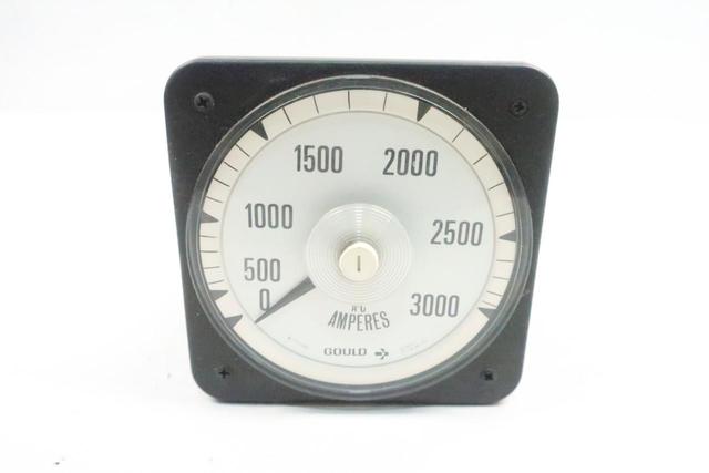 CROMPTON 077-08 AA-LSVA AMMETER 0-3000A AMP