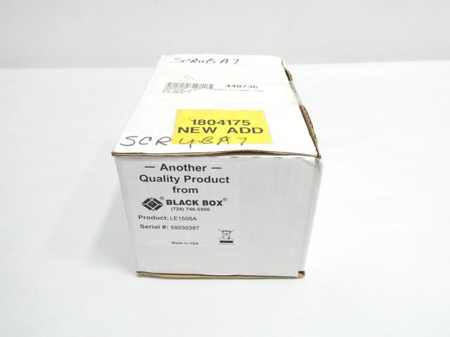BLACK BOX LE1505A ECONOMY MEDIA CONVERTER