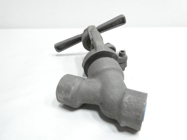 HANCOCK 4102 MANUAL STEEL SOCKET WELD GLOBE VALVE 1/2IN 2680