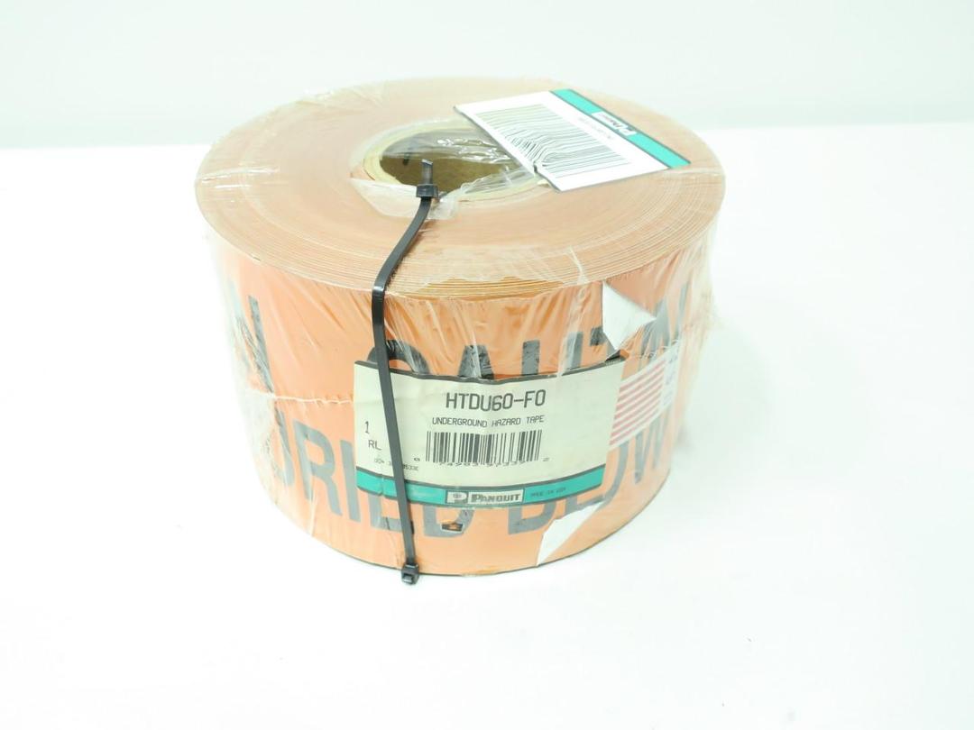 PANDUIT HTDU6O-FO UNDERGROUND HAZARD TAPE 6IN X 1000FT
