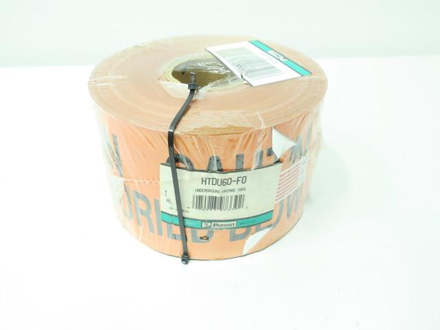 PANDUIT HTDU6O-FO UNDERGROUND HAZARD TAPE 6IN X 1000FT