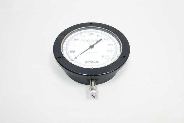 PERMA-CAL 100FTM11A21 PRESSURE GAUGE 6IN 0-1000PSI 1/4IN NPT