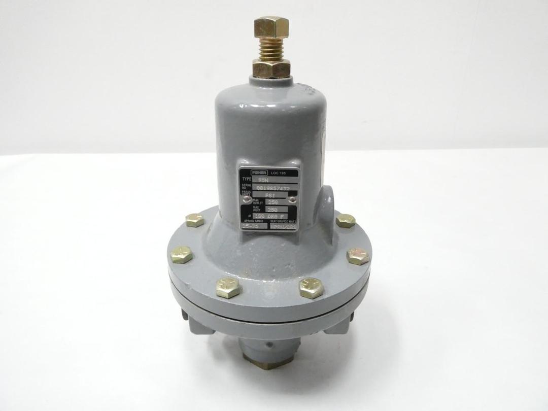 FISHER 95H STEEL PRESSURE REGULATOR VALVE 1IN NPT 25-75PSI