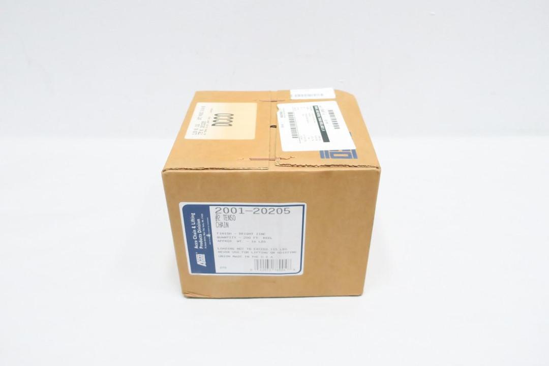 ACCO 2001-20205 #2 TENSO CHAIN 200FT
