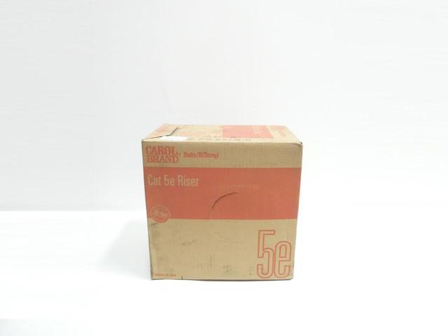 CAROL CR5.30.07 BLUE 4PR CATE 5E RISER WIRE 24AWG 850FT