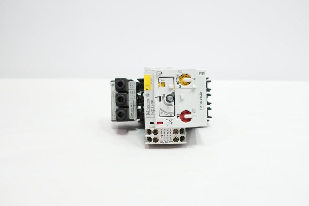 MOELLER PKZ2-SP ZM-16-PKZ2 MOTOR PROTECTOR 10-16/130-220A AMP OVERLOAD RELAY