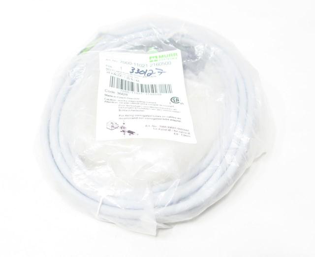 MURR ELEKTRONIK 7000-11021-2160500 VALVE PLUG 5M