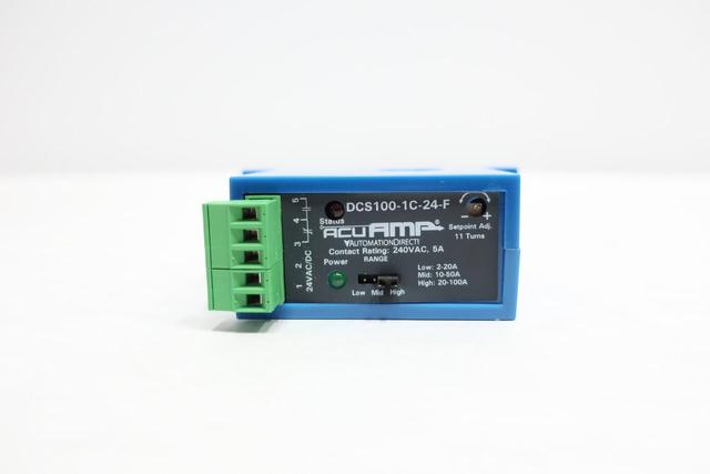 AUTOMATION DIRECT DCS100-1C-24-F DC CURRENT SWITCH 240V-AC