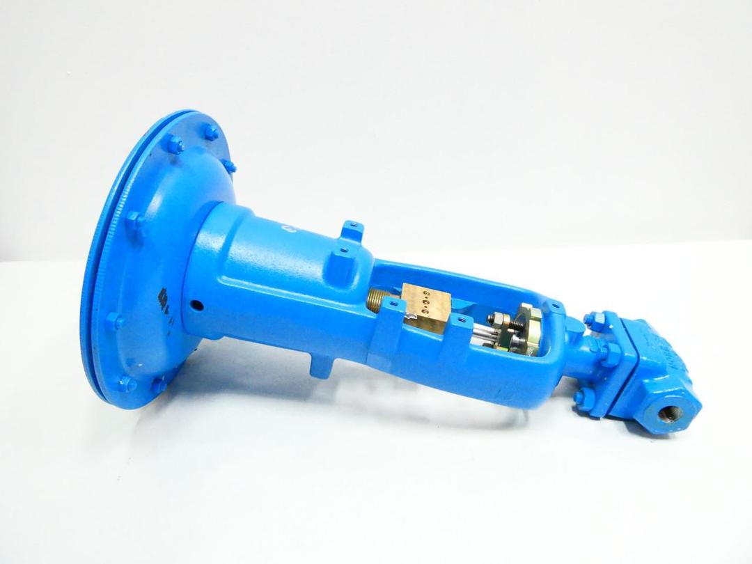NOR EAST 1401 PNEUMATIC STEEL THREADED GLOBE VALVE 1/2IN NPT 600