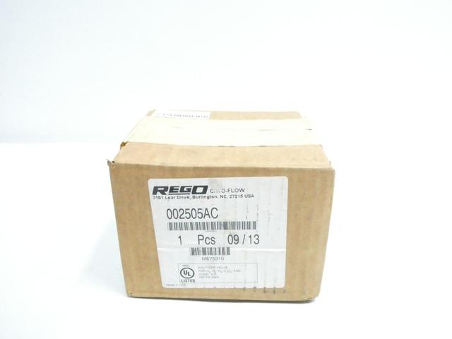 REGO 2505AC MANUAL BRONZE DIAPHRAGM GLOBE SHUT-OFF VALVE 3/4IN NPT