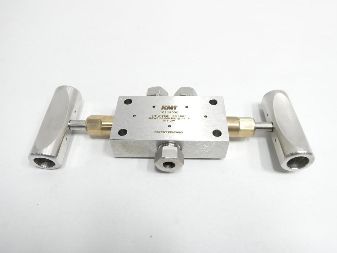 KMT 10119030 MANUAL STAINLESS NEEDLE VALVE 66000PSI