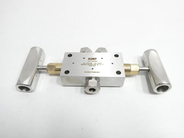 KMT 10119030 MANUAL STAINLESS NEEDLE VALVE 66000PSI