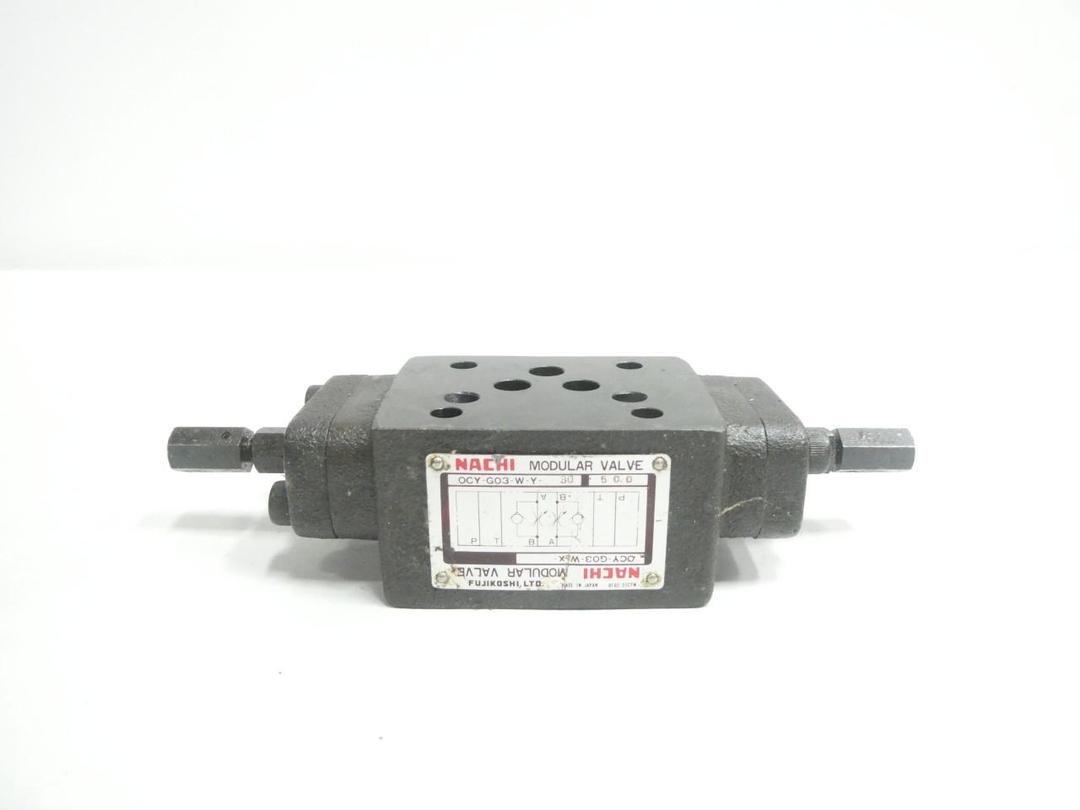 NACHI OCY-G03-W-Y-30 MODULAR FLOW CONTROL VALVE