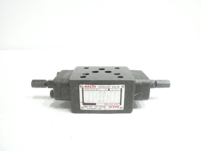 NACHI OCY-G03-W-Y-30 MODULAR FLOW CONTROL VALVE