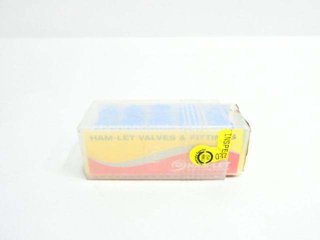 BOX OF 10 HAM-LET 768L SS 1/4X3/8 STAINLESS ADAPTER 1/4IN TUBE X 3/8IN NPT