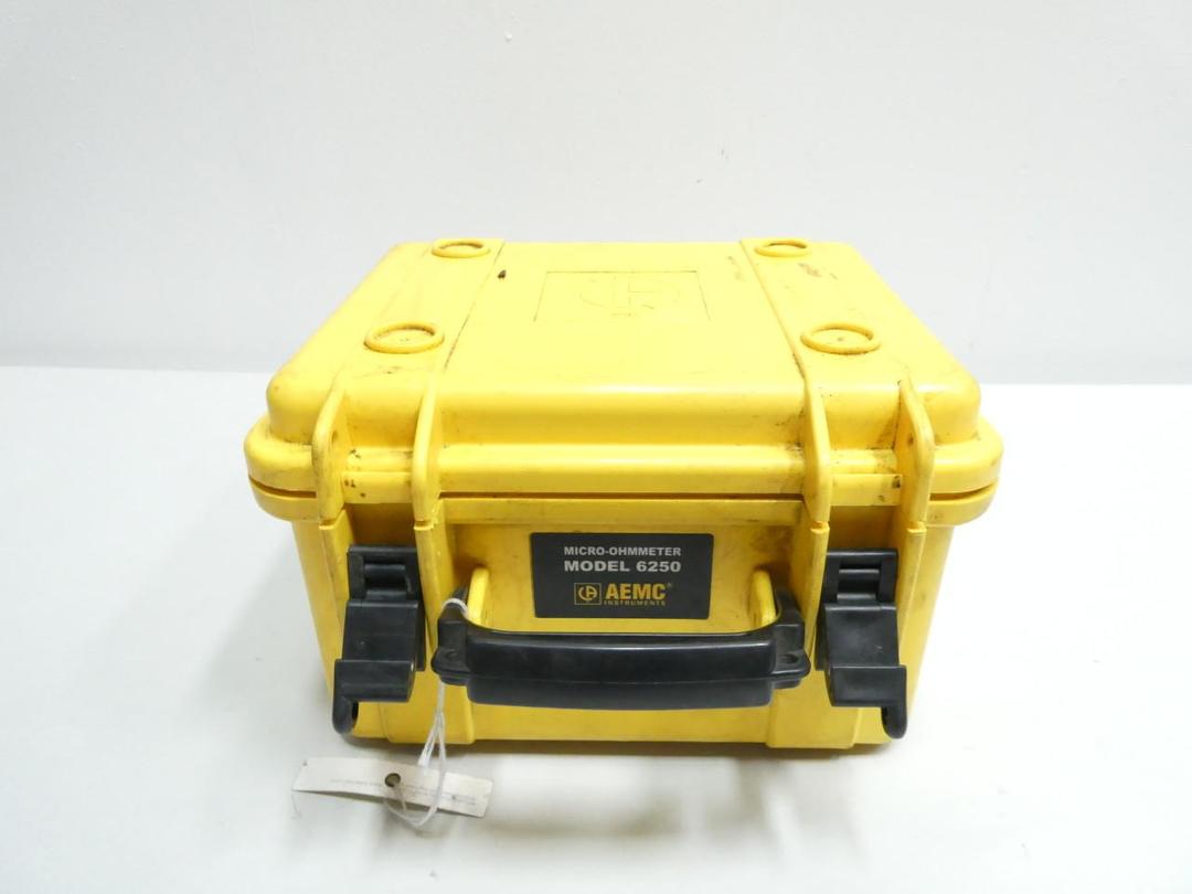 AEMC 6250 10A MICRO-OHMMETER 2500OHM