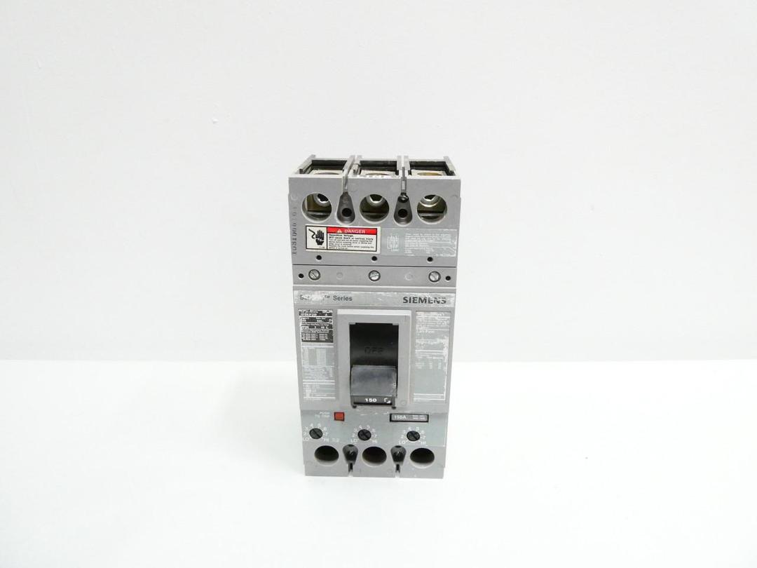 SIEMENS HFD63F250 SENTRON SERIES CIRCUIT BREAKER 250A AMP 3P 150A AMP 600V-AC