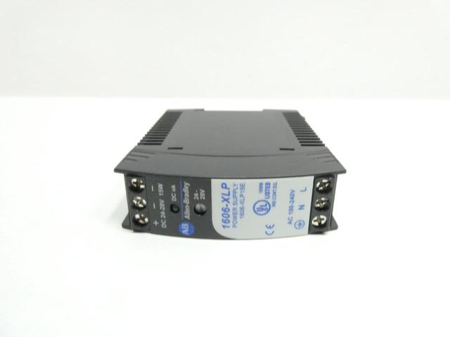 ALLEN BRADLEY 1606-XLP15E POWER SUPPLY 100-240V-AC 0.54-0.63A AMP 24-48V-DC 15W