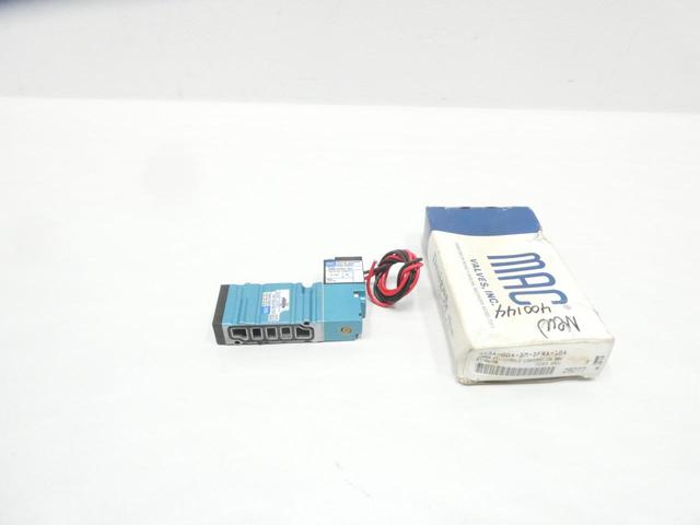 MAC 413A-00A-DM-DFRA-1BA PNEUMATIC SOLENOID VALVE 12V-DC 120PSI