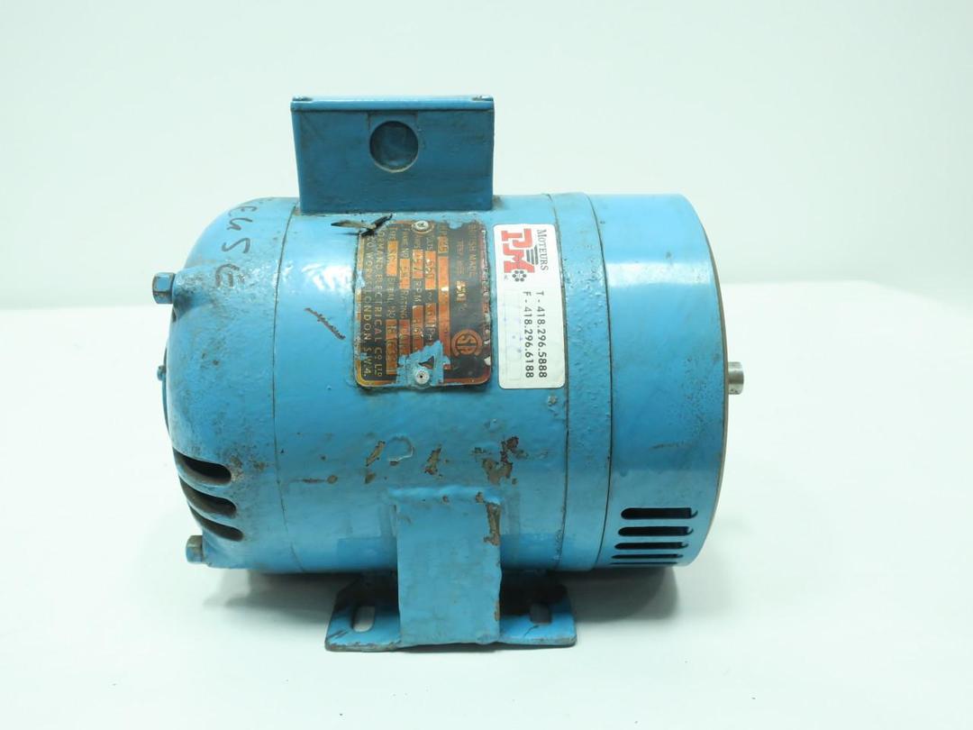 NORMAND ELECTRICAL S.C. AC MOTOR 5A 1/4HP 860RPM 550V-AC