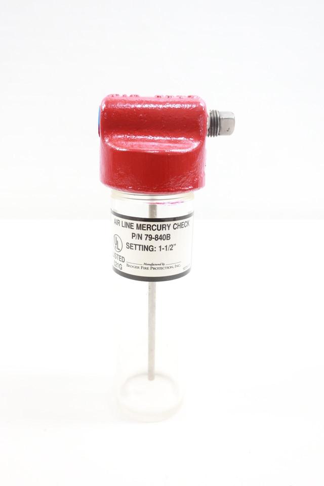 BADGER FIRE 79-840B AIR LINE CHECK ASSEMBLY 1-1/2IN