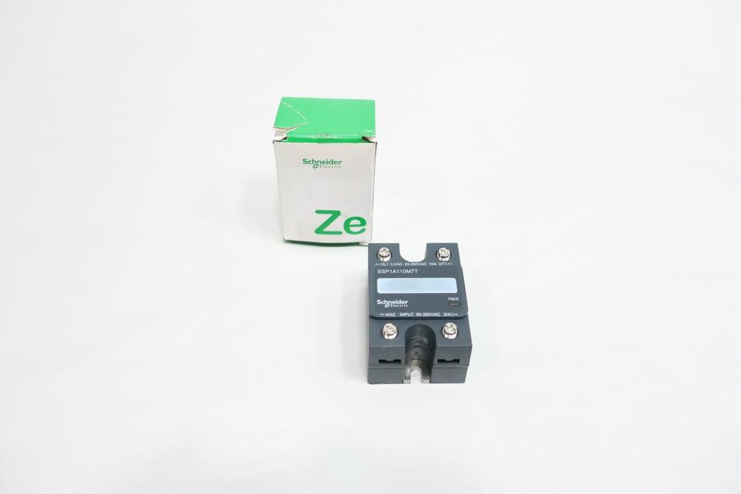 SCHNEIDER SSP1A110M7T SOLID STATE RELAY 90-280V-AC 10A AMP 24-300V-AC