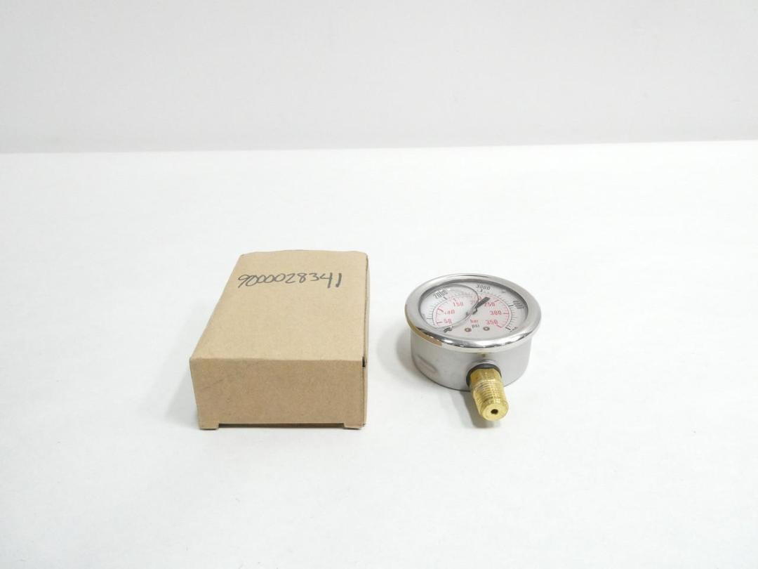 ANFFIELD MPG-1P-5000-AN PRESSURE GAUGE 2-1/2IN 0-5000PSI 1/4IN NPT