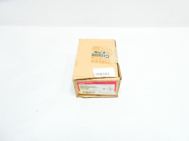 BOX OF 2 CROUSE HINDS EYS31 SA VERTICAL OR HORIZONTAL FEMALE SEALING FITTING 1IN