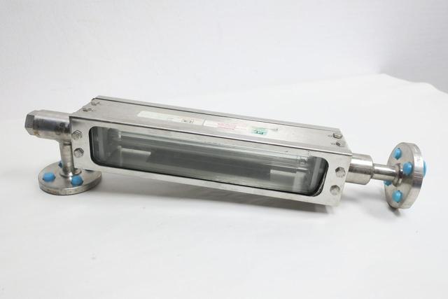 BROOKS INSTRUMENT 1147CZ10 VARIABLE AREA FLOW METER 0.052-0.52GPM 1/2IN