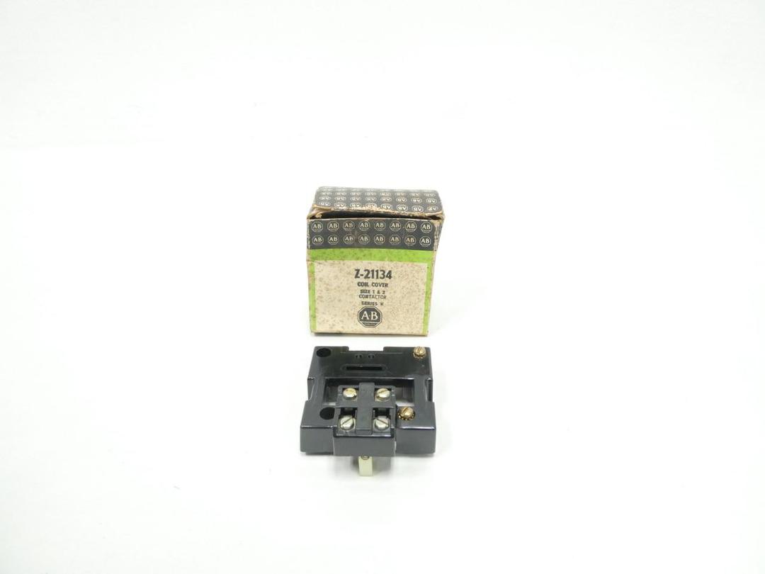 ALLEN BRADLEY Z-21134 SIZE 1 & 2 CONTACTOR COIL COVER