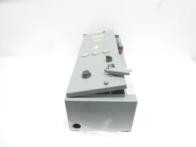 SQUARE D 8538SDA21V02S SIZE 2 COMBINATION STARTER 120V-AC 25HP
