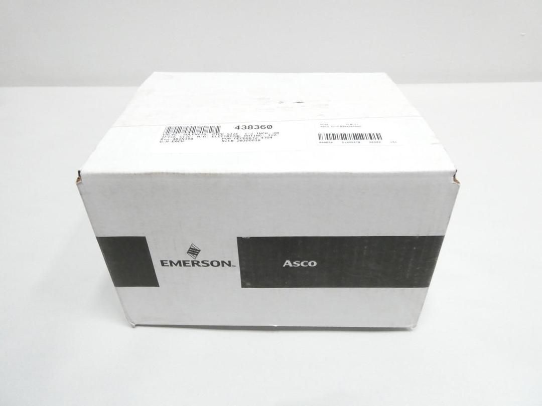ASCO EFHT8344G074MO RED-HAT SOLENOID VALVE 120V-AC