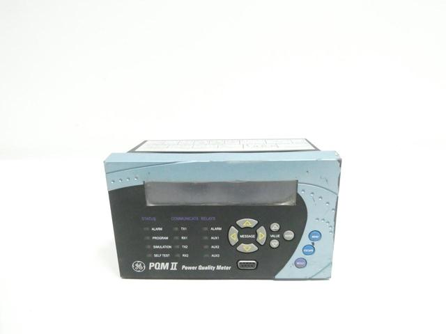 GENERAL ELECTRIC GE PQMII-T20-A POWER QUALITY METER 90-300V-DC 70-265V-AC