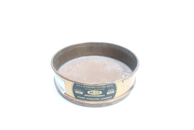 FISHER SCIENTIFIC 120 STANDARD TESTING SIEVE 125MM 0.0049IN