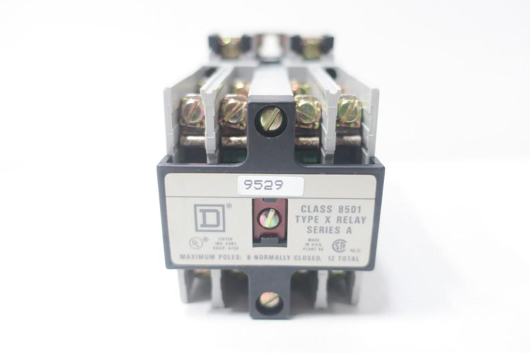 SQUARE D 8501X042V06 CONTROL RELAY 480V-AC